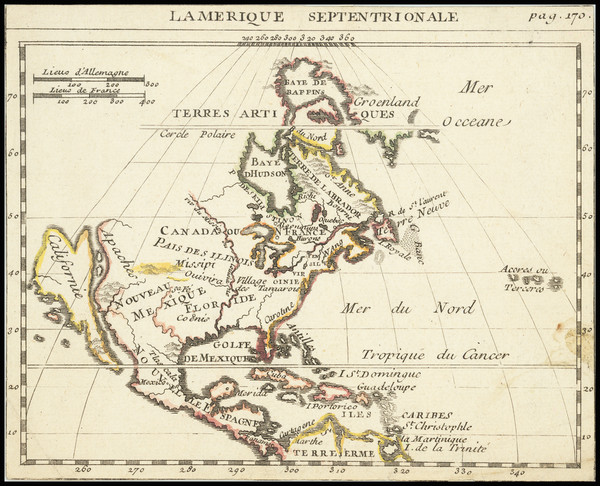 35-North America and California as an Island Map By Anonymous