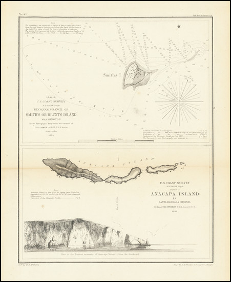 1-California Map By United States Coast Survey