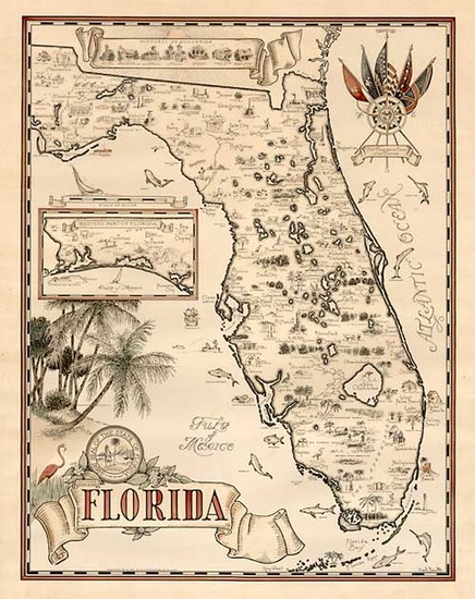 74-Southeast Map By Karl Smith