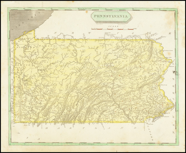 99-Pennsylvania Map By Aaron Arrowsmith  &  Lewis