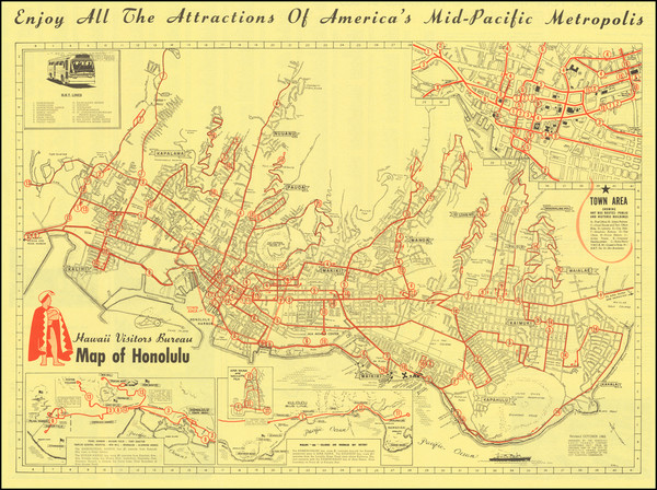 31-Hawaii, Hawaii and Pictorial Maps Map By Ron Rice