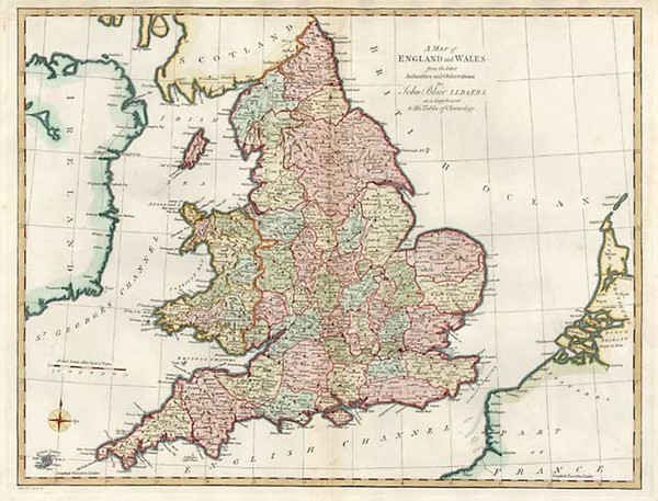 98-Europe and British Isles Map By John Blair