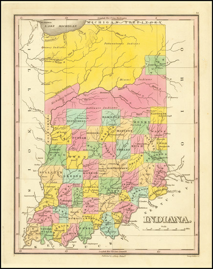 7-Indiana Map By Anthony Finley