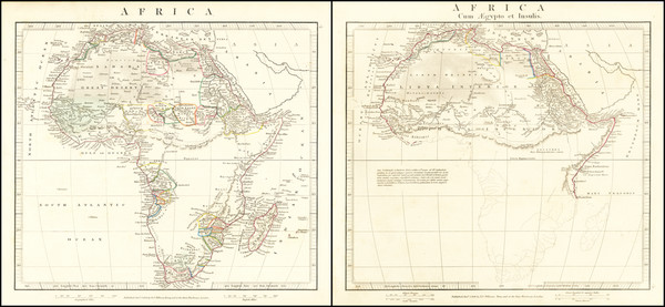 94-Africa Map By John Arrowsmith