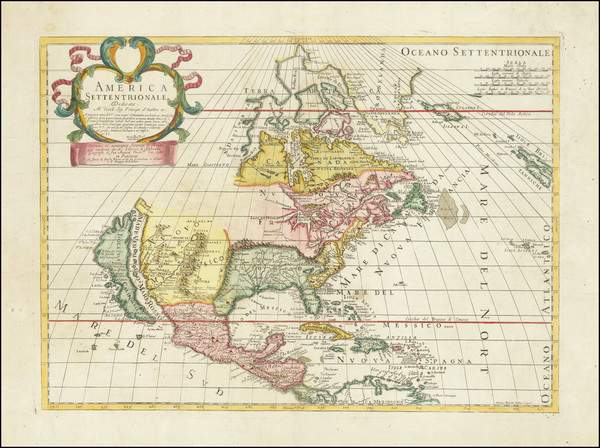 58-North America and California as an Island Map By Paolo Petrini