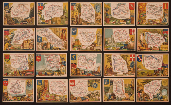 66-France and Pictorial Maps Map By Anonymous