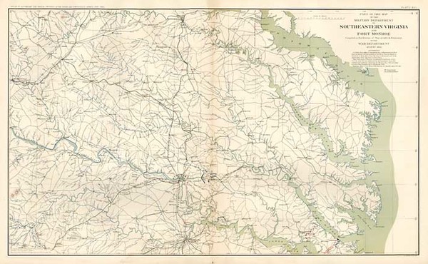 16-Southeast Map By Julius Bien & Co.