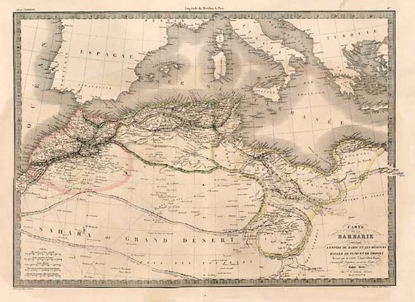 9-Europe, Mediterranean, Africa and North Africa Map By Alexandre Emile Lapie