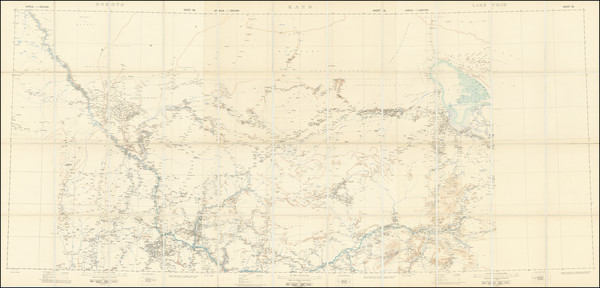 18-West Africa Map By W. & A.K. Johnston / Ordnance Survey / War Office