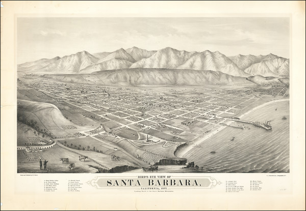 5-Other California Cities Map By Eli Sheldon Glover