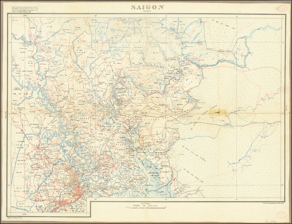 57-Thailand, Cambodia, Vietnam Map By Service Geographique de l'Indo-Chine