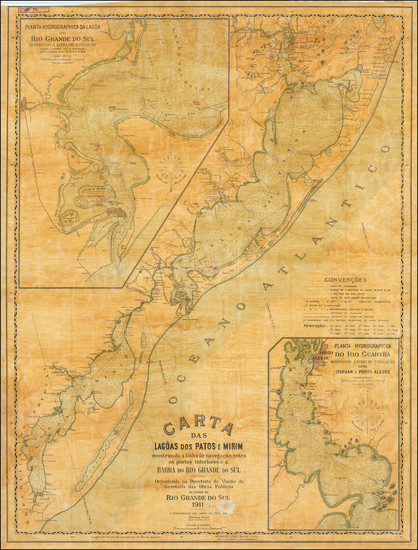 60-Brazil Map By Nicolau Pujol