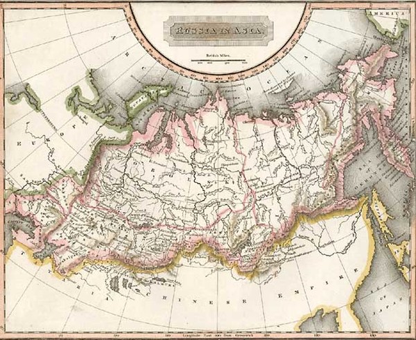 43-Alaska, Asia, Central Asia & Caucasus and Russia in Asia Map By Aaron Arrowsmith