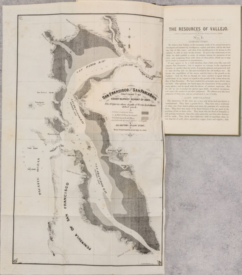 44-California, San Francisco & Bay Area, Rare Books and Fair Map By John Shertzer Hittel