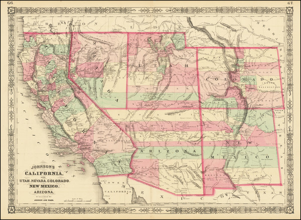 95-Southwest, Arizona, Colorado, Utah, Nevada, New Mexico, Rocky Mountains, Colorado, Utah and Cal