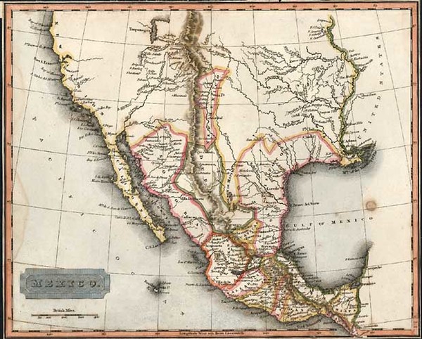 89-Texas, Plains, Rocky Mountains and California Map By Aaron Arrowsmith