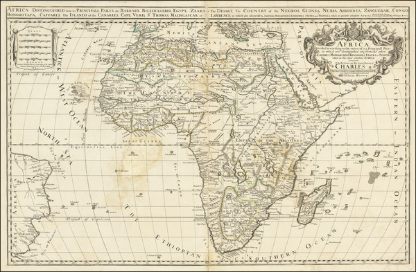 62-Africa Map By William Berry