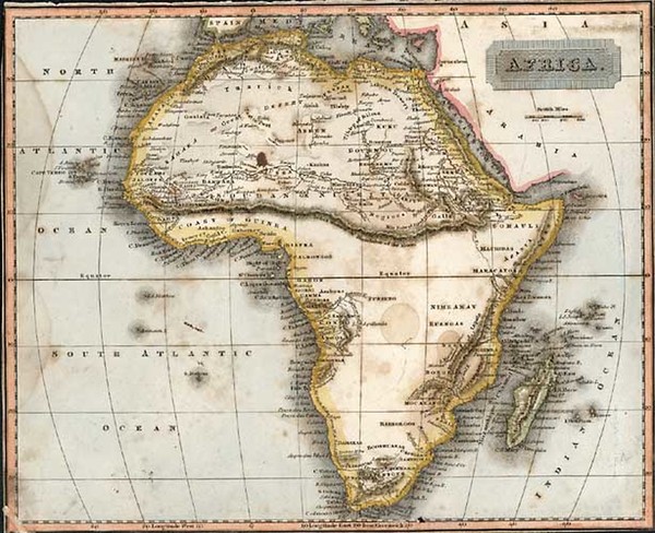 5-Africa and Africa Map By Aaron Arrowsmith