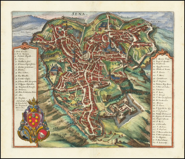 48-Other Italian Cities Map By Matheus Merian