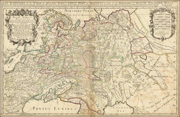 24-Poland and Russia Map By William Berry