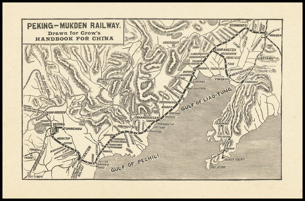 65-China Map By Carl Crow