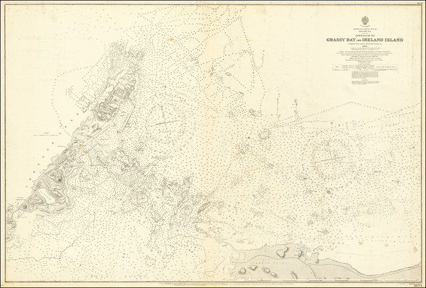 89-Bermuda Map By British Admiralty