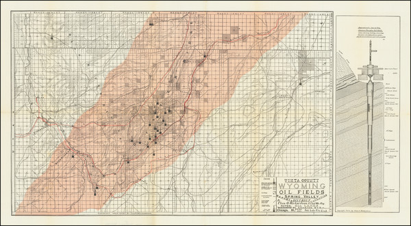 43-Wyoming Map By Charles O.  Richardson