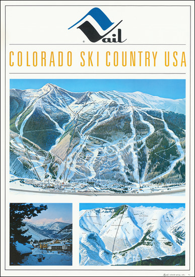 7-Colorado, Colorado and Pictorial Maps Map By Hal Shelton