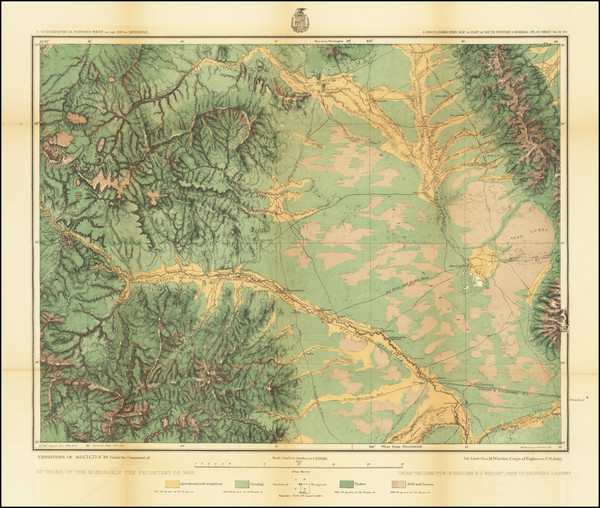 18-Colorado and Colorado Map By George M. Wheeler