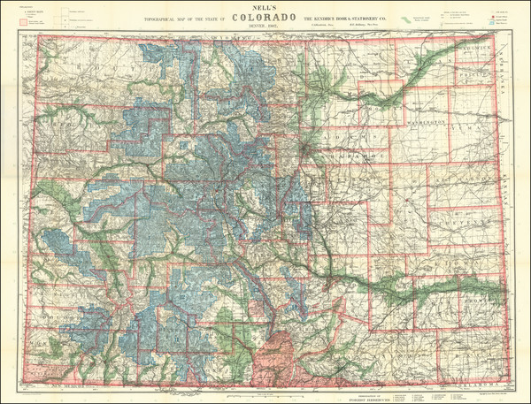 84-Colorado and Colorado Map By Louis Nell