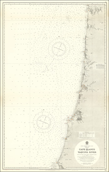 8-Oregon Map By British Admiralty