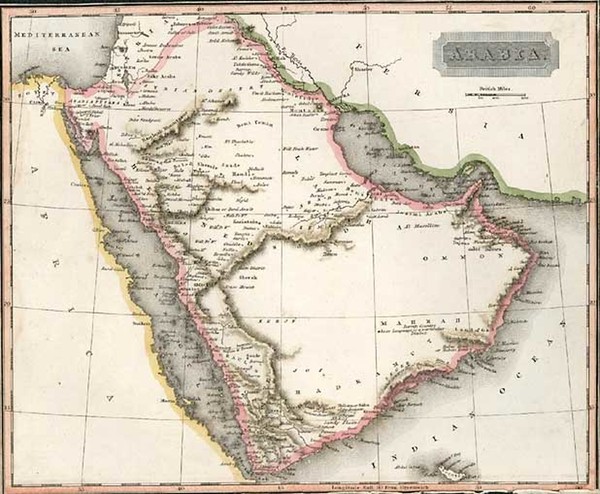 35-Asia and Middle East Map By Aaron Arrowsmith