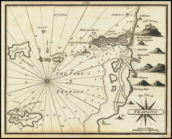 71-Sicily Map By William Heather