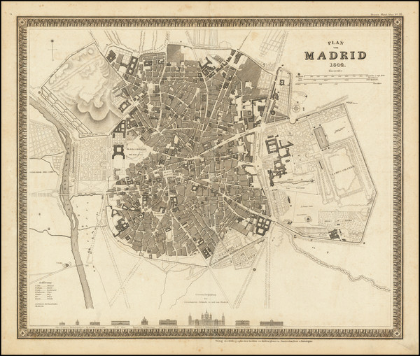 36-Spain Map By Joseph Meyer