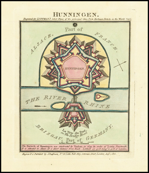 56-France, Other French Cities and Germany Map By John Luffman