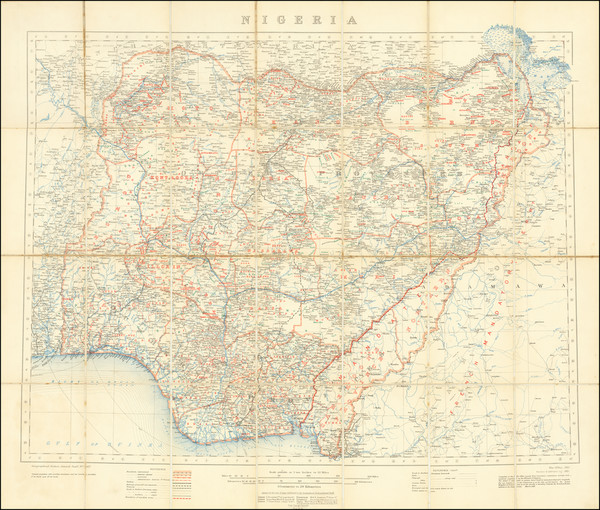 31-West Africa Map By War Office