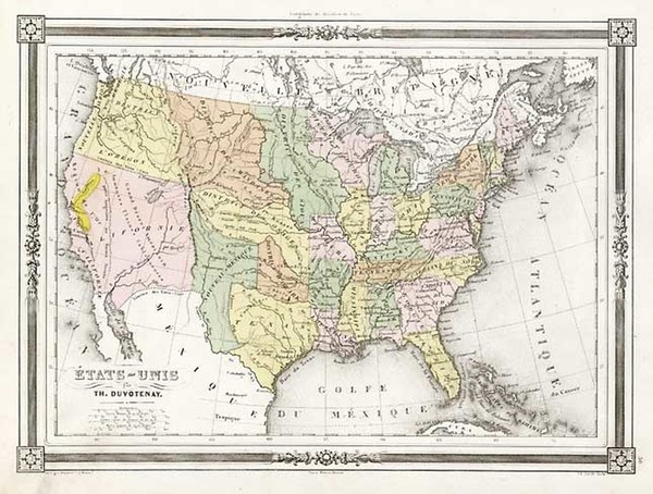 17-United States and California Map By Thunot Duvotenay