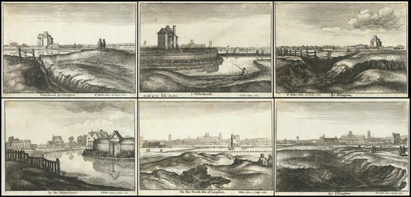 18-London Map By Wenceslaus Hollar