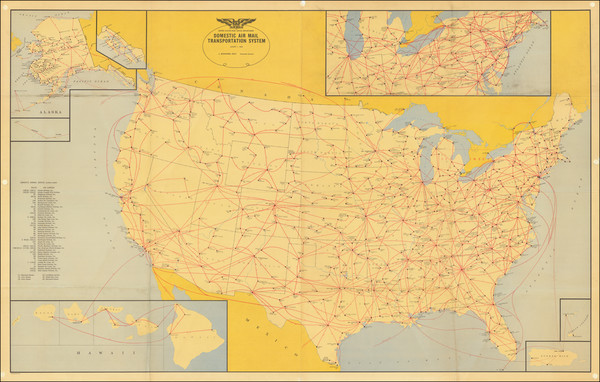 7-United States Map By United States Post Office