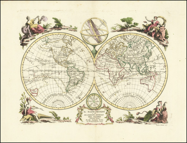 67-World Map By Antonio Zatta