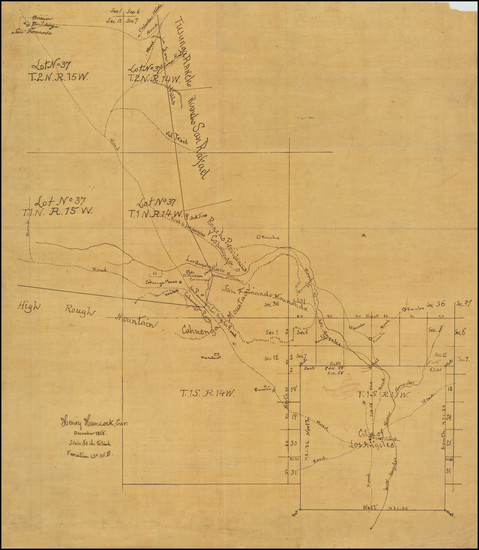 90-Los Angeles Map By Henry Hancock