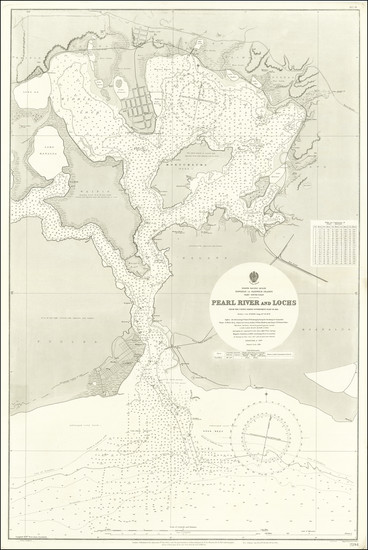 85-Hawaii and Hawaii Map By British Admiralty