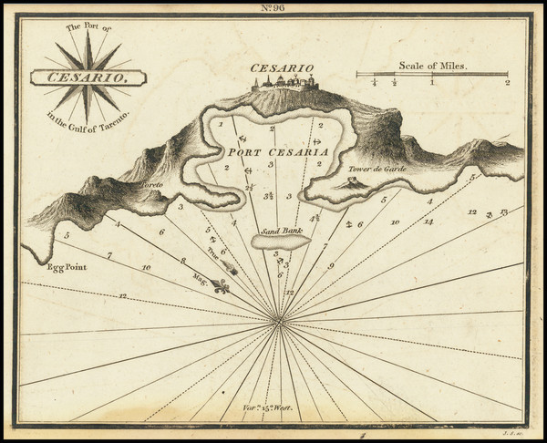 36-Southern Italy and Other Italian Cities Map By William Heather