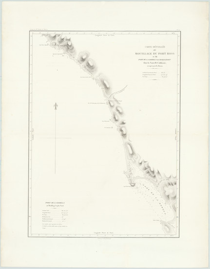 90-California Map By Eugene Duflot De Mofras