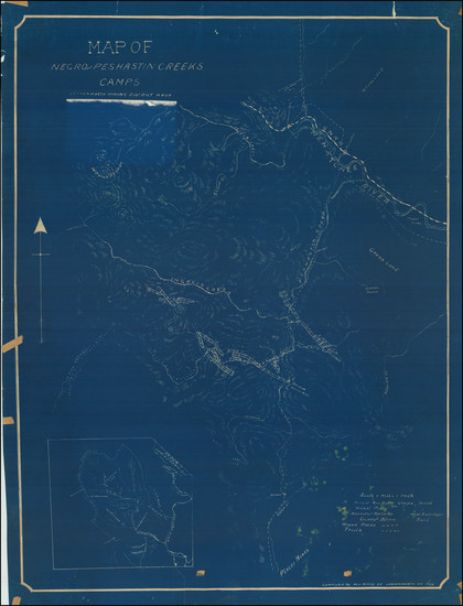 72-Washington Map By W. J. Riley