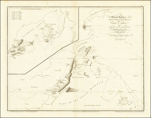 67-Philippines and Malaysia Map By Alexander Dalrymple