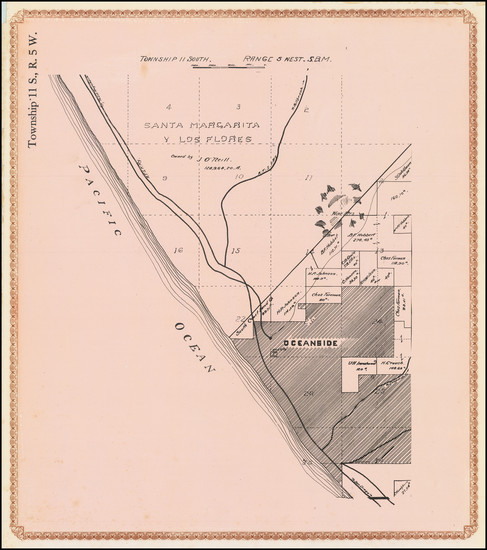 18-San Diego Map By William E. Alexander