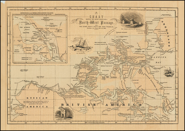 47-Polar Maps and Canada Map By Charles Morse