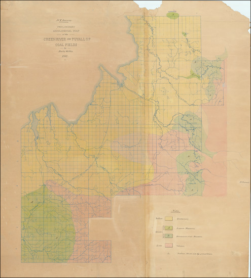 87-Washington Map By Bailey Willis