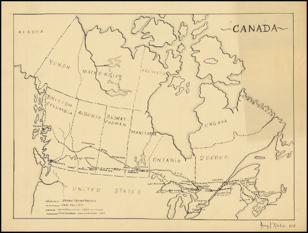 9-Canada Map By Amy Rath